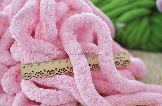 Filato gigante di Chunky Crochet Hand Knitting Chenille per le coperte